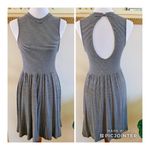 Rolla Coster Grey and Black High Neck Keyhole Back dress Photo 1