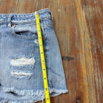 Aeropostale  Blue Distressed Jean Shorts Size 10 Women’s Summer Denim Photo 7