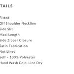 VICI Extra Small Fuschia pink satin maxi dress Photo 5