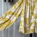 Ted Baker Ayveri Floral Woven Blouse In Yellow Photo 4