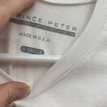 NWT Prince Peter Too Rad to Be Sad short sleeve graphic tee XS 100% cotton White Photo 5