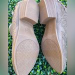 Daisy Fuentes  Perforated Tan Ankle Booties Photo 6