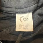 Zyia Active Women's L Black Quilted Hoodie Stretch Cleanfit Neutralcore Size L Photo 6