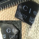 Gucci  Black Leather Front Flap Closure Bamboo & Long Black Tassels Shoulder Bag Photo 12