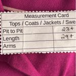 Isaac Mizrahi Womens Sweater Size 1X Magenta Warm Cozy Soft Preppy Academia Purple Photo 9