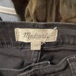 Madewell  Rigid Denim A-Line Mini Skirt in
Lunar Wash: Fluffy Hem Edition Photo 2