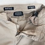 Buffalo David Bitton  Samuella Mid Rise Bermuda Shorts Size 6 Solid Khaki Tan Photo 6
