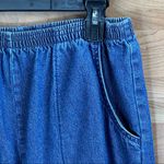 Blair Vintage High Rise Elastic Stretch Waistband Pull On Denim Pants Si… Photo 6