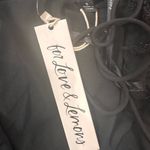 For Love & Lemons NEW- NWT Black Kamara Mini Dress Size S Photo 7