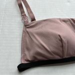 Victoria's Secret NWT Victoria’s Secret ribbed 2 Piece bikini mauve size large top medium bottom Photo 2