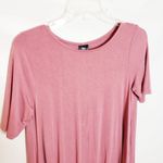 Agnes & Dora  Womens Dress Size Small Swing Rose Rayon Tunic High-low ruffle Photo 2