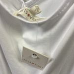 Ultra Flirt Blue White Spaghetti Strap V Neck Tie Waist Short Romper Size Large Photo 7