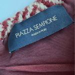Piazza Sempione  • Burgundy Herringbone Tweed Mini Skirt Photo 5