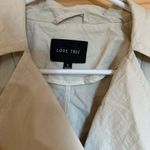 Love Tree Women's Cream Trench Coat Photo 1