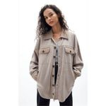 PacSun Homecoming Button Down Fleece Women’s Shirt XS Photo 8