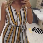 Yellow, Navy, And White Jumpsuit Multiple Size M Photo 0
