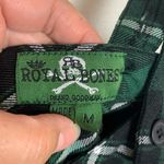 Royal Bones womens medium green plaid mini skirt suspender goth grunge punk Photo 1