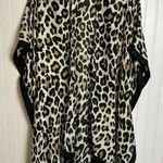 Riah Fashion Lightweight flowy animal print open front short sleeve kimono one size G44 Photo 0