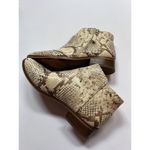 ALDO  Ankle Boots Womens Size 8 Snakeskin Leather #I1 Photo 4