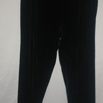 Ronni Nicole  20W Black Velvet Stretch Pants Plus Photo 0