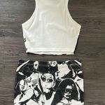 SheIn Matching Set Crop Top & Skirt Photo 1