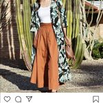 Rachel Zoe Like new Palm Print Duster Photo 6