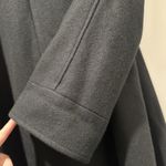 Womens Vtg Stephanie Mathews Wool Coat Velvet Trim /Big Buttons Coat Size 2x Black Photo 8