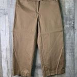 East 5th Secretly Slender Size 4 Tan Capri Pants Front Pockets Faux Back Pockets Photo 0
