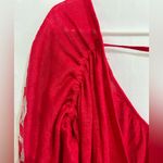 Free People  Ponce de Leon Top in Red Combo‎ Size Small Photo 5