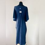 MADISON MATHEWS NWT NAVY BLUE KAFTAN DRESS Size undefined Photo 3