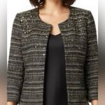 Pleione  Brown and Yellow Tweed Jacket Photo 1