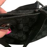 Gucci •  Eclipse bag canvas and leather black and silver Photo 4