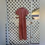 Hutch  Vegan Leather Jumpsuit Photo 5
