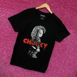 Urban Outfitters Chucky Black and White Portrait Tshirt size medium Photo 2