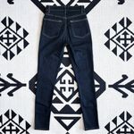 Reformation  High & Skinny Contrast Stitch Jeans in Black Wash Size 25 Photo 7