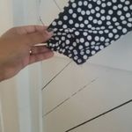 Erin Blair Black and White Polka Dot Polka Dot Blouse Photo 3