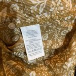 J.Crew Yellow Ruffle Sleeve Popover Blouse Photo 3