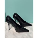 Frederick's of Hollywood Womens Shoes Size 9 Black Stiletto Pumps 4"Heels S-657 Photo 2