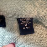 Karen Scott  Pure‎ Wool Zip Up Jacket Collared Coatigan Blue Size XL Photo 5