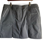GGBlue Luxe Sport Skorts in Grey 12 Pleated Skirt‎ Golf Pickleball Gray Photo 0