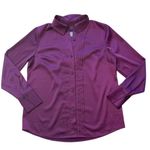 Jason Wu  Purple Button-Up Blouse Photo 0