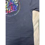 Dark Grey Santa Cruz Skateboards Rainbow Logo Short Sleeve T Photo 4