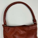 Marta Ponti Leather Woven Hobo Bag Made in Portugal Brown Slouchy Photo 4