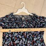 We The Free People Lexington Off Shoulder Stretchy Knit Floral Top Small Photo 11