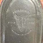 Frye  Boots Women’s Black Leather Sling Back Strappy Flat Sandals Size 8.5 M Photo 9