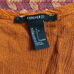 Forever 21 BURNT ORANGE ASYMMETRICAL BASIC TANK TOP Photo 1