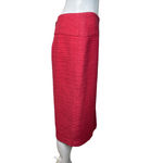 Anthropologie Moulinette Soeurs Skirt Womens 6 Red Pencil Straight Office Career Photo 1