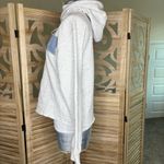 Unemployed Denim Hoodie Small Gray Photo 1