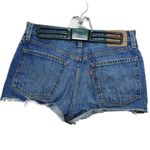 Levi's Levi Strauss women’s size 28 denim distressed, mini shorts  Photo 1