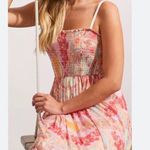 Tribal jean size XL multicolor long dress Orange Photo 0